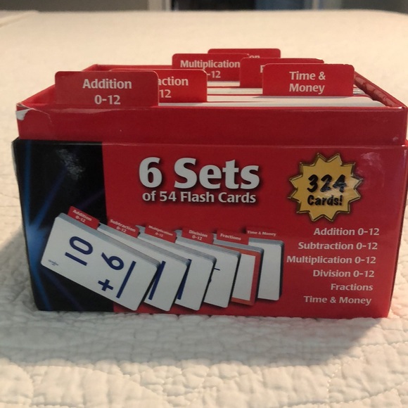 Spectrum Math Flash Cards - Picture 3 of 5